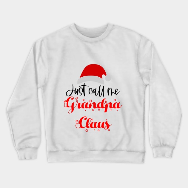 Grandpa Claus Crewneck Sweatshirt by CindersRose